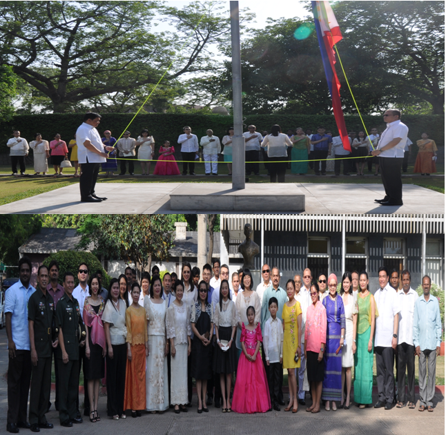 12 June 2017 NDPE Flag raising