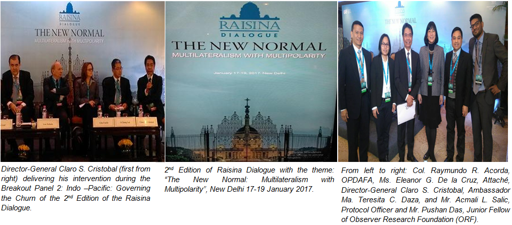 20 January 2017 Raisina Dialogue Rev3