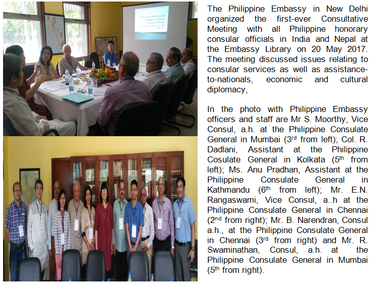 20 May 2017 Consultative Meeting