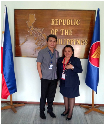20 Sep 17 Philippine Representative to the 14th Global MSME Summit Calls on the Embassy