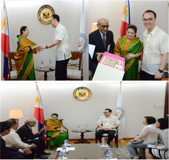 23 October 2017 PHCG Rajashree Birla Calls on SFA Alan Peter S. Cayetano