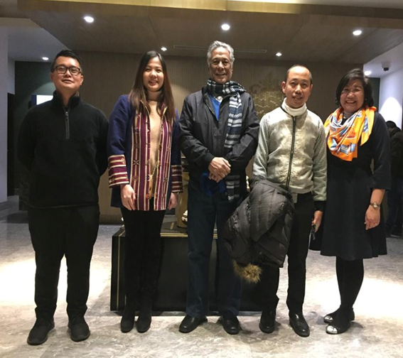 Amb. Bagatsing with filcom in Bhutan