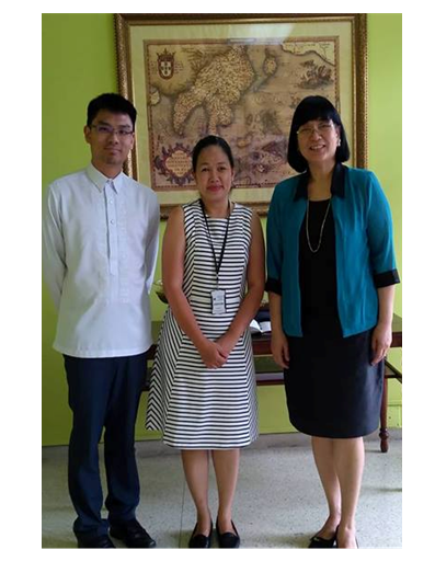 CALL ON THE AMBASSADOR AILEEN SANTIAGO